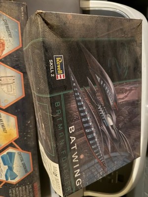 Vintage Revell Batman Forever Batwing Model Kit Skill 2 1995 Boxed DC Comics