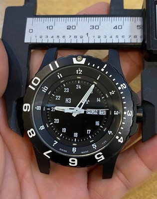 Vintage Rare Traser P6600 Type 6 MIL-G H3 Big Pilot US Military