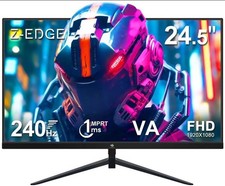 Z-EDGE 24.5" 240Hz VA FHD 1920x1080 Monitor 1ms Response Time Black