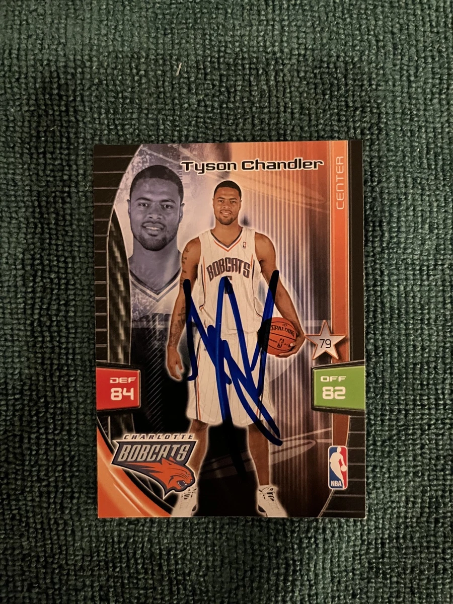 Tyson Chandler Basketball Autographed Sports Trading Cards