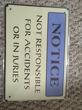 Funny Tin Sign Vintage Wall Poster Plaque Bar Pub Care Home Plate Decor 8x12