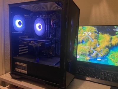 Gaming Computer With Monitor Bundle Deal