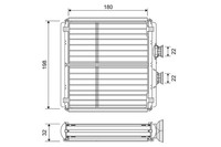 Valeo WäRmetauscher, Innenraumheizung 811508 FüR MERCEDES-BENZ