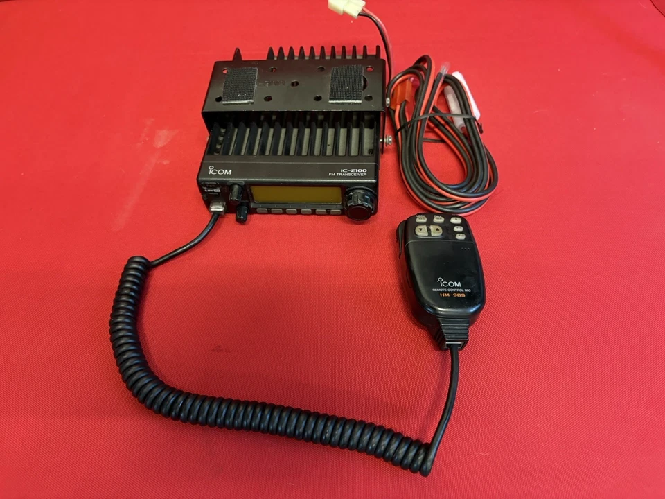 Arnés de cableado de micrófono de mano Icom IC-2100H VHF radioaficionado móvil de 2 metros HM-133S Foto 4 de 4