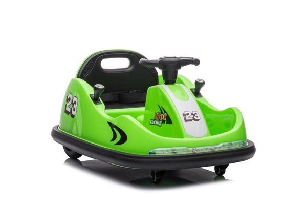 Elektro Gokart Kinder Elektroauto Kinderfahrzeug Led Fernbedienung GrüN-image