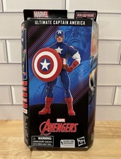 Marvel Legends Series Ultimate Captain America Action Figure Puff Adder BAF New