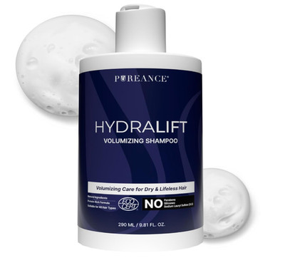 Pureance Hydralift   Volumizing Shampoo for Thinning Hair for Women & Men   Clea