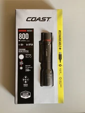 COAST HX5R 1 x Rechargeable Pack Lithium-Ion or 1 x CR123A Lithium Flashlight...