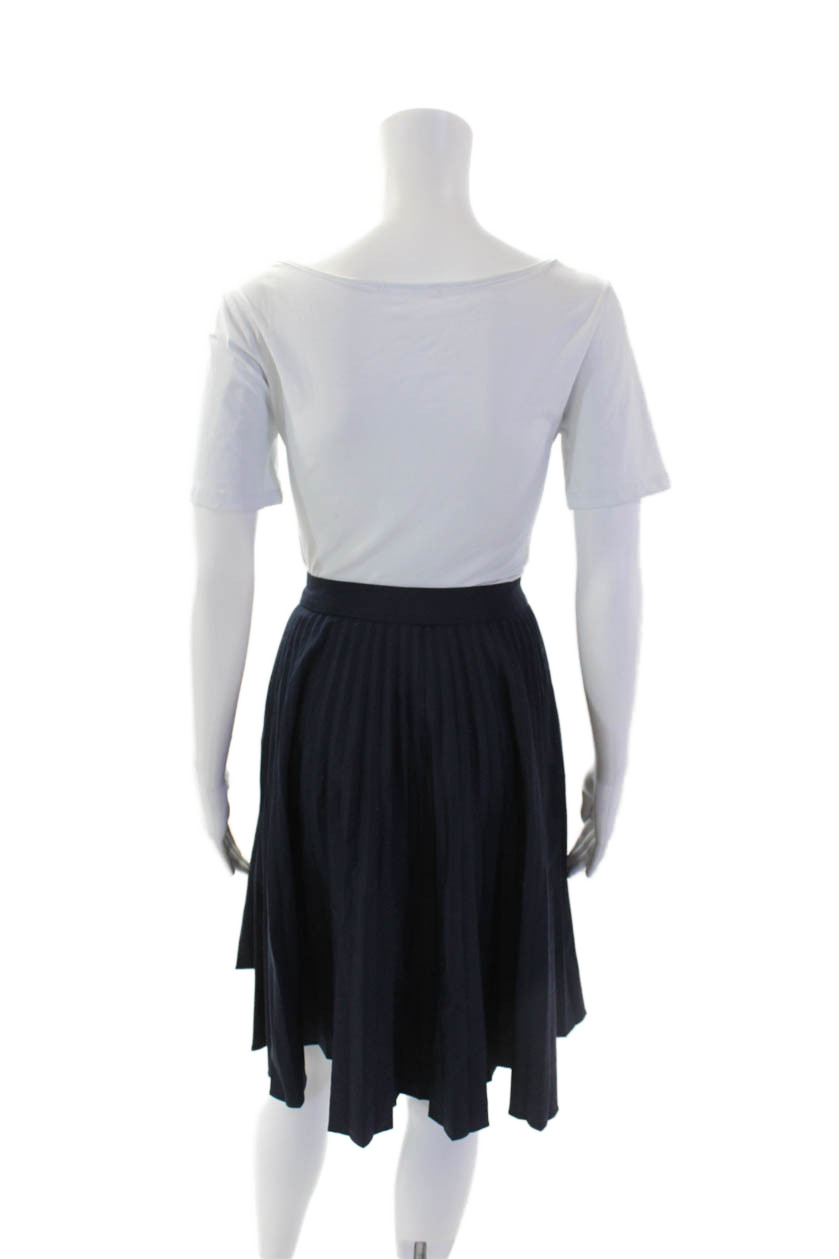 Pendleton Womens Wool Solid Knee Length Pleated S… - image 3