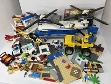 Lego City Dino Lot Of Vehicles Police Helicopter Sets