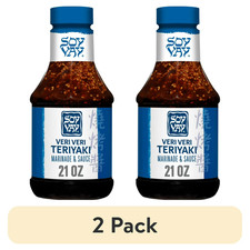 Soy Vay Veri Veri Teriyaki Marinade and Sauce, 21 FL Oz pack of 2