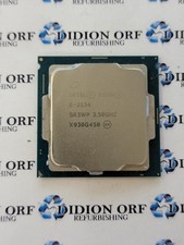 INTEL Xeon E-2134 SR3WP 3.50 GHz 8 MB 71 W SKU 16034