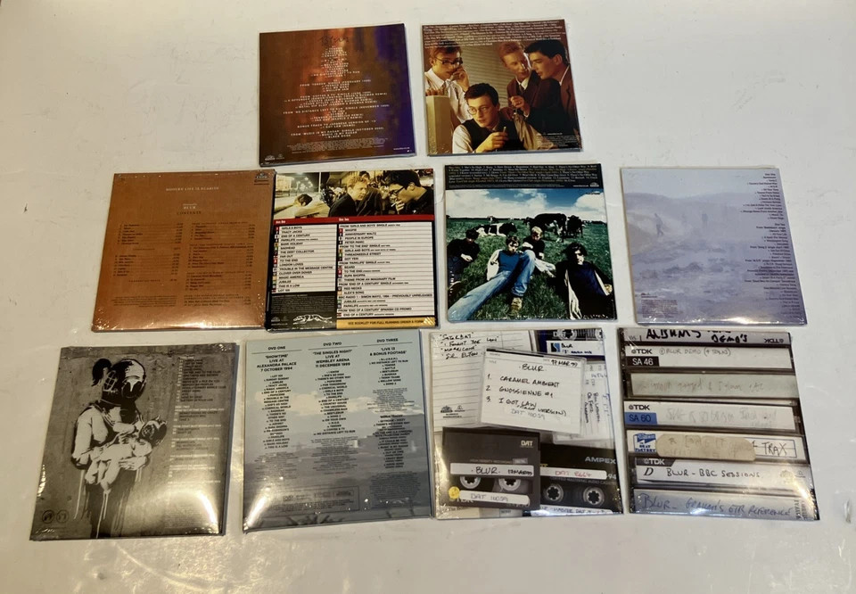 Blur 21 Box Set Limited Edition [18CD/3DVD] Complete  CDs/DVDS SEALED Box Wear - Image 3 of 4