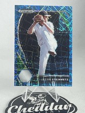 Jacob Steinmetz 2021 Panini Prizm Draft Picks Carolina Blue Velocity #PDP77