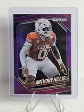 2025 Panini Prizm Black Anthony Hill Jr. #172 Purple Prizm 88 /99 Texas Longhorn