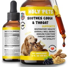 Cough Medicine for Dogs Cats, Respiratory Infection Support - Sneezing Reli...