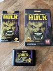 The Incredible Hulk Sega Genesis Video Game Complete Box Manual 1994
