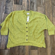 Urban Outfitters Out From Under Knit Cardigan Women’s Light Green Medium NWT