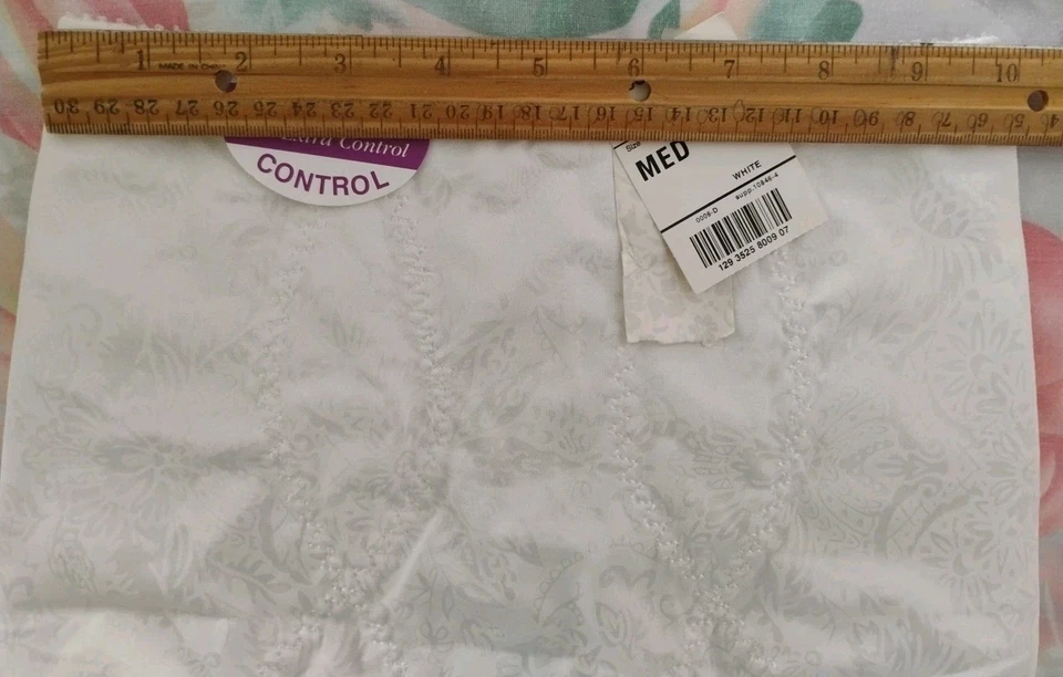 Faja moldeadora Underscore nueva con etiquetas, blanca lote de 2 Foto 4 de 4