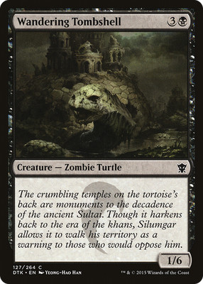 Wandering Tombshell #127 (LP) Dragons of Tarkir DTK Magic MTG