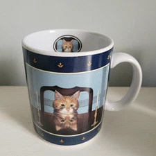 1997 Lang & Wise Collector Cat Coffee Mug Lord Buffington Ceramic  L.H. #6