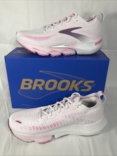 Brooks Glycerin Flex 2026 Shoe Women's 8.5 White Cyber Pink 120467-1B-136 NIB