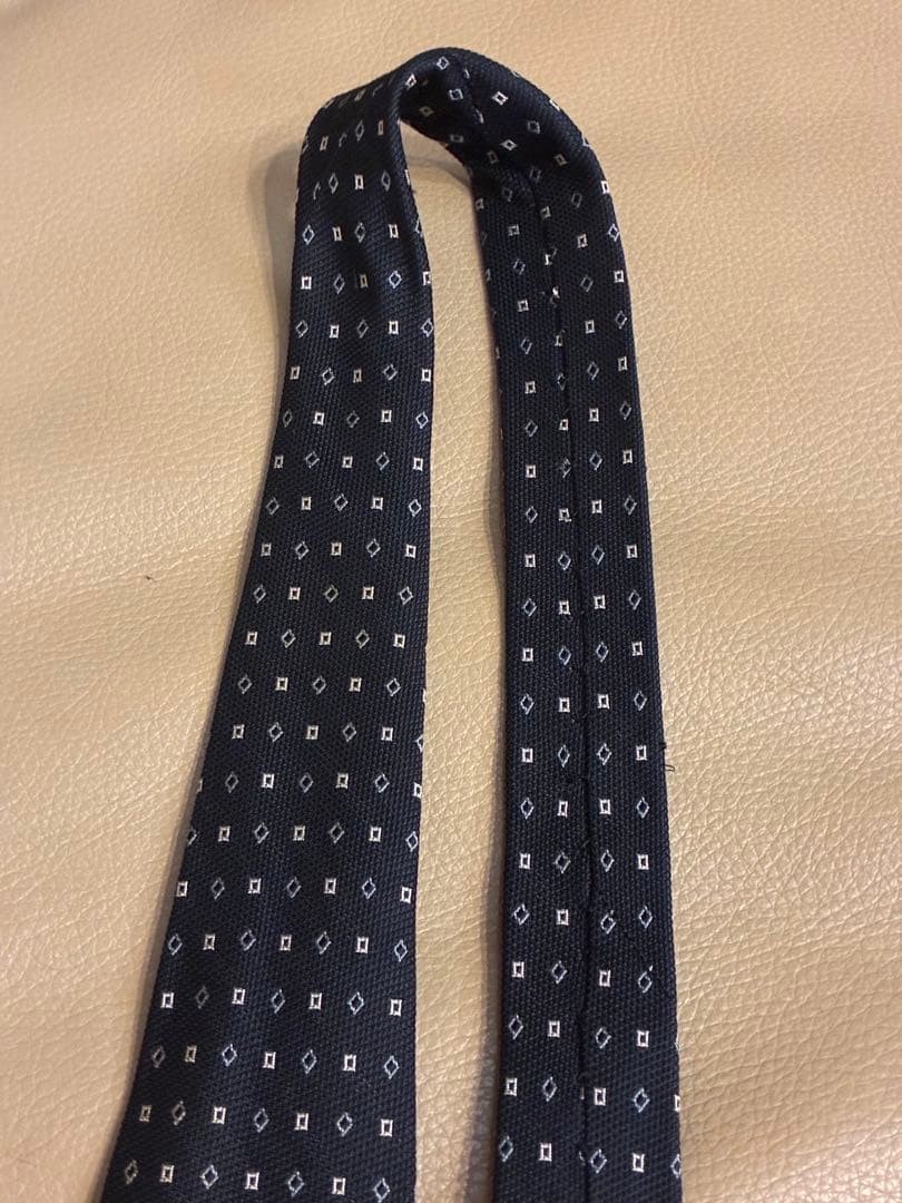 J.Press Navy Small Pattern Tie - image 4