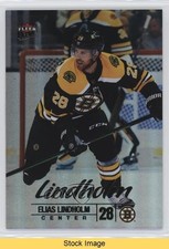2024-25 Upper Deck Fleer Ultra Rainbow Foil Elias Lindholm #139 READ 1ta3