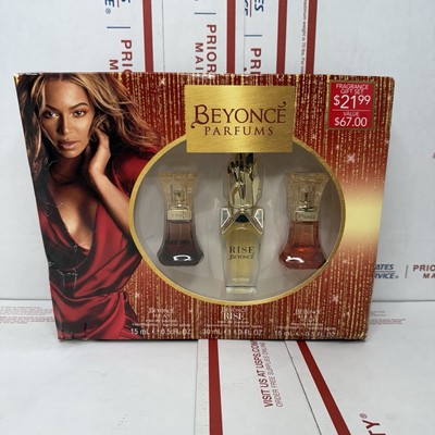 Beyonce eau de Parfume Body Spray Fragrance Gift Set Heat, Rise, Heat Rush