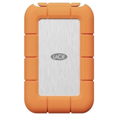 LaCie Rugged SSD4 4TB 40Gbps USB-C, Orange w/ Data Rescue Service (STND4000400) 
