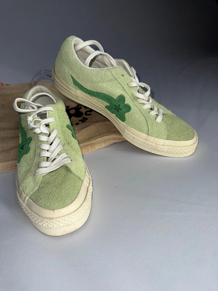 Golf Le Fleur x Converse One Star Ox Jade Lime for Sale  display picture 3