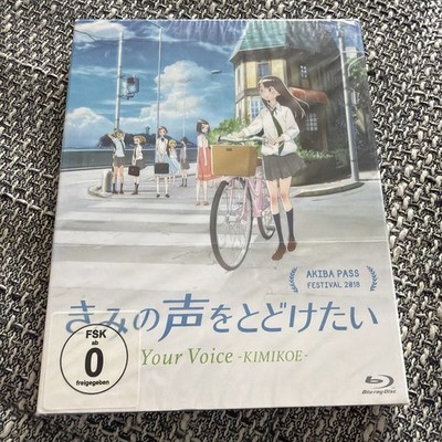 Your Voice. Kimikoe - Deutsch - Japanisch - Anime - Drama -  Blu-ray - NEU - OVP