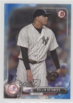 2017 Bowman Blue 52/150 Dellin Betances #72 9gt