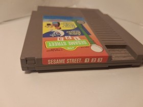 Sesame Street 123 NES 1985 Nintendo Entertainment System Video Game