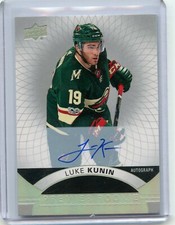2017-18 Upper Deck Premier Silver Spectrum #84 Luke Kunin AU