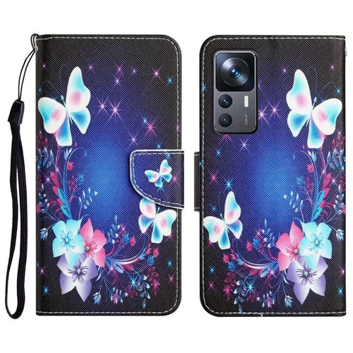 Flower Dog Cat Butterfly Wallet Phone Case For Xiaomi Mi 12T 11T 12 Lite 10T Pro - Picture 36 of 44