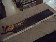 Vintage Warrented Superior 24" Miter Saw, See Pictures
