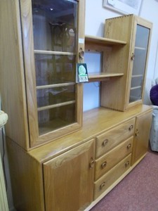 Ercol Windsor Display Cabinet Ebay