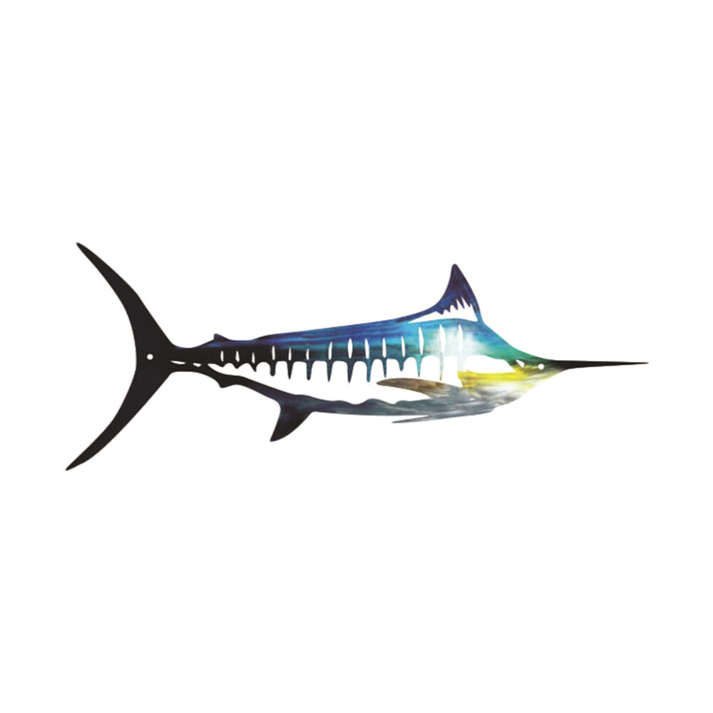Marlin Fish Wall Art Ocean Theme Decor Beach Animal Ornament