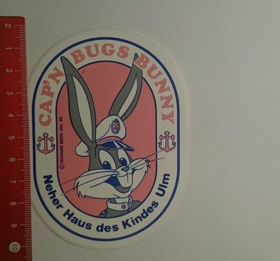 Aufkleber/Sticker: Neher Haus des Kindes Ulm Capn Bugs Bunny (1810169)