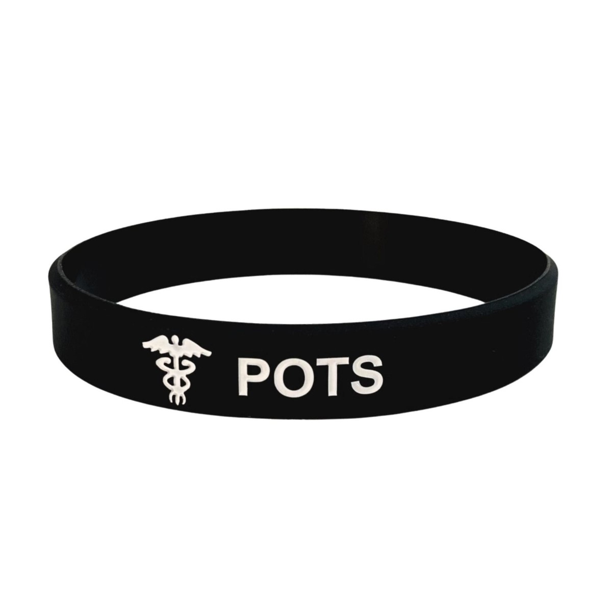 POTS Medical Alert Wristband Awareness Bands For Postural