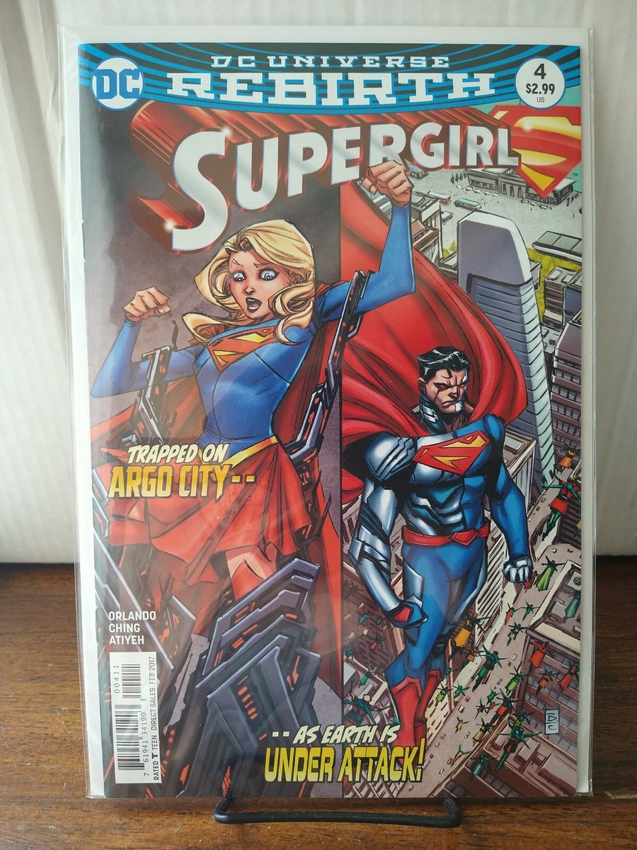 アメコミリーフ　DC Supergirl 4冊　アートジェム Supergirl-4-1-666x1024.jpg