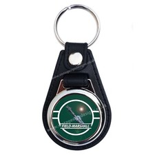 FIELD MARSHALL TRACTOR FAUX LEATHER KEY RING / KEY FOB.