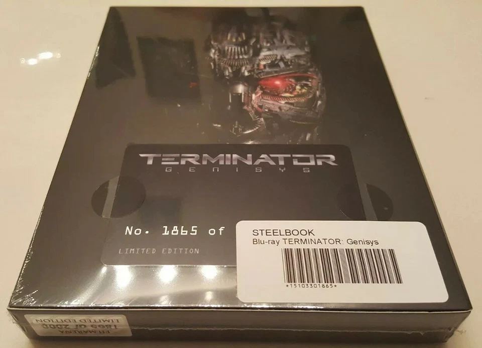 Terminator Genisys 3D STEELBOOK Full Slip A (Blu-ray Czech) FilmArena #1865/2000 - Image 4 of 4