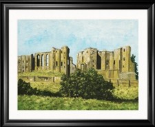 Kennilworth Castle- print of an oil painting