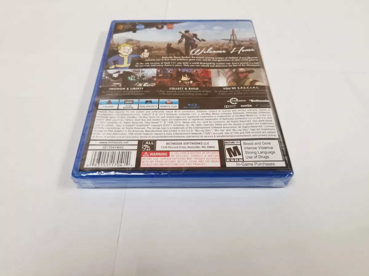 Fallout 4 - Sony PlayStation 4 / PS4 NEW 93155170414