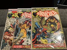 Tomb Of Dracula Lot Marvel #s 6,8,9