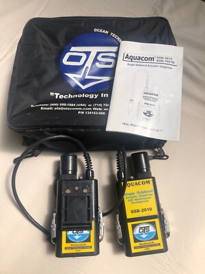 OTS Aquacoms - pair.  SSB-2010, 4-channel transceiver (Underwater Comms).