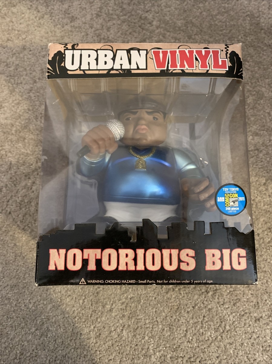 FUNKO URBAN VINYL Notorious B.I.G フィギュア Notorious B.I.G. Funko Pop Urban Vinyl SDCC 240 LIMITED BIG FIGURE