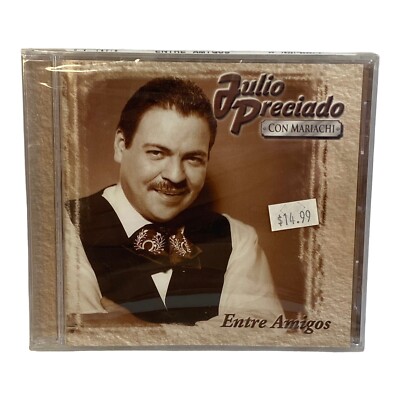 Julio Preciado: Entre Amigos (CD, 2001, Sony BMG) Latin, New Sealed